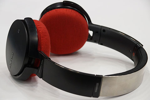 SONY MDR-XB650BT의 이어패드에 대한 mimimamo의 대응