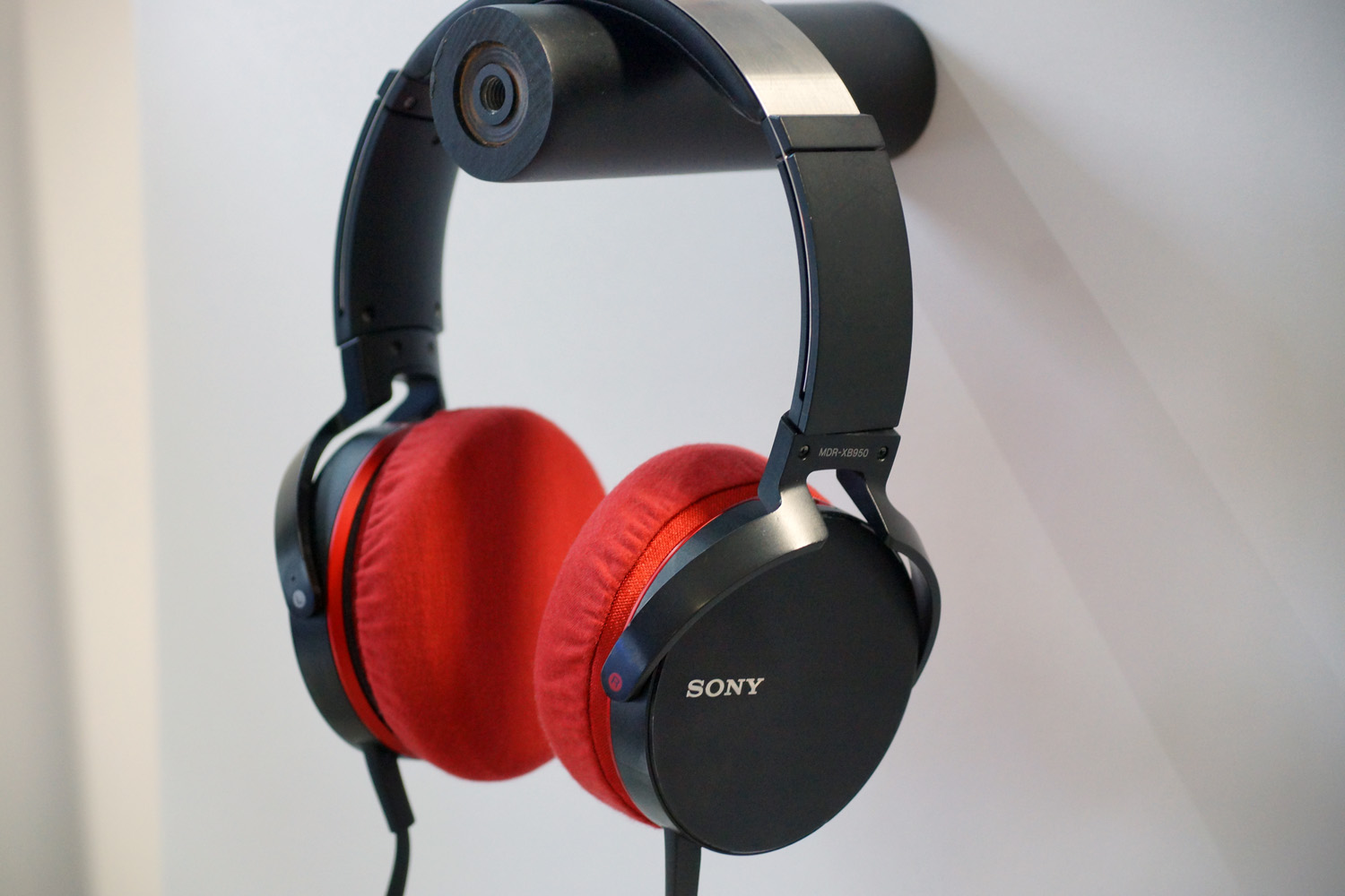 SONY MDR-XB950의 이어패드에 대한 mimimamo의 대응