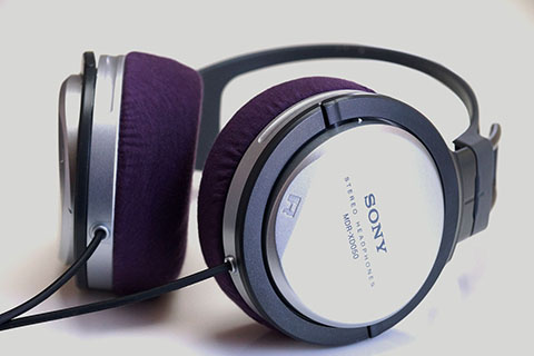 Sony MDR-XD050의 이어패드에 대한 mimimamo의 대응