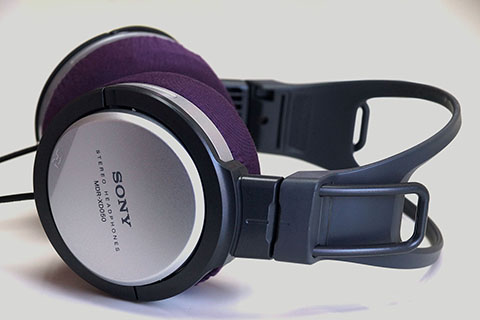Sony MDR-XD050의 이어패드에 대한 mimimamo의 대응