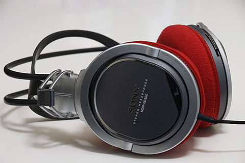 SONY MDR-XD300의 이어패드에 대한 mimimamo의 대응