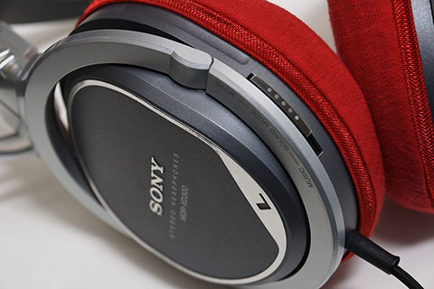 SONY MDR-XD300의 이어패드에 대한 mimimamo의 대응