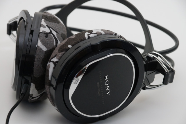 SONY MDR-XD400의 이어패드에 대한 mimimamo의 대응