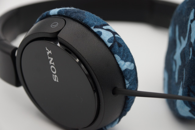 SONY MDR-ZX110의 이어패드에 대한 mimimamo의 대응