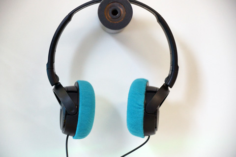 SONY MDR-ZX110NC의 이어패드에 대한 mimimamo의 대응