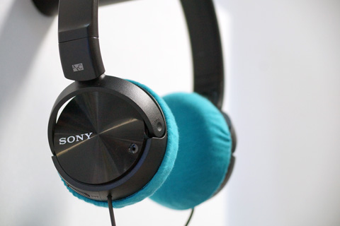SONY MDR-ZX110NC의 이어패드에 대한 mimimamo의 대응