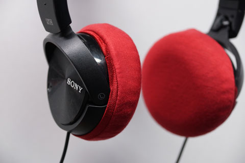 SONY MDR-ZX110NC의 이어패드에 대한 mimimamo의 대응