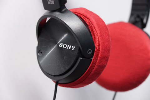 SONY MDR-ZX110NC의 이어패드에 대한 mimimamo의 대응