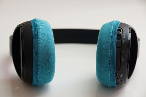 SONY MDR-ZX330BT의 이어패드에 대한 mimimamo의 대응