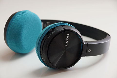 SONY MDR-ZX330BT의 이어패드에 대한 mimimamo의 대응