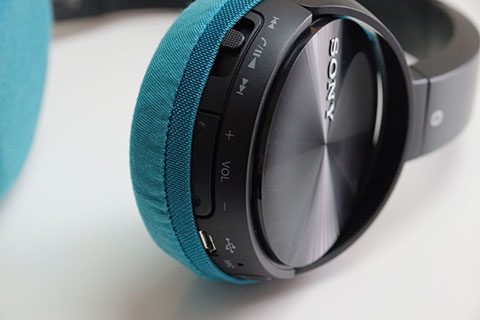 SONY MDR-ZX330BT의 이어패드에 대한 mimimamo의 대응