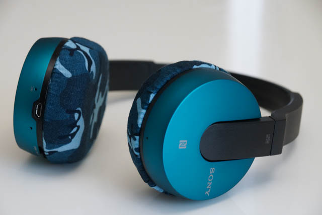 SONY MDR-ZX550BN의 이어패드에 대한 mimimamo의 대응