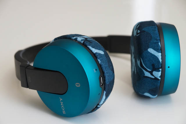 SONY MDR-ZX550BN의 이어패드에 대한 mimimamo의 대응