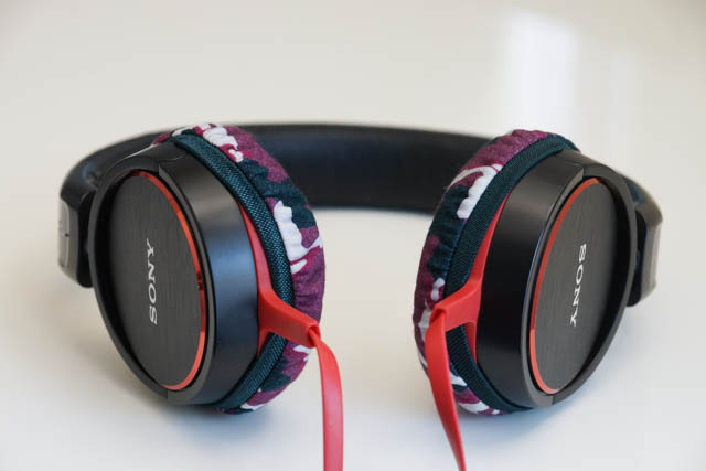 SONY MDR-ZX600의 이어패드에 대한 mimimamo의 대응