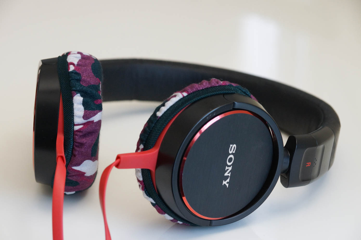 SONY MDR-ZX600의 이어패드에 대한 mimimamo의 대응
