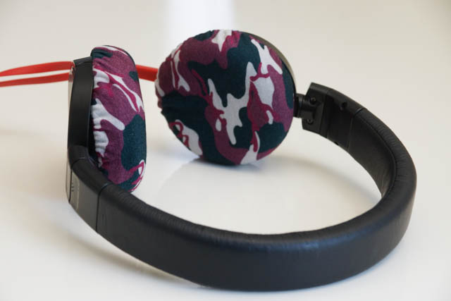 SONY MDR-ZX600의 이어패드에 대한 mimimamo의 대응