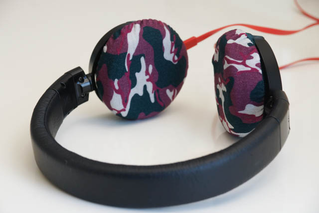 SONY MDR-ZX600의 이어패드에 대한 mimimamo의 대응