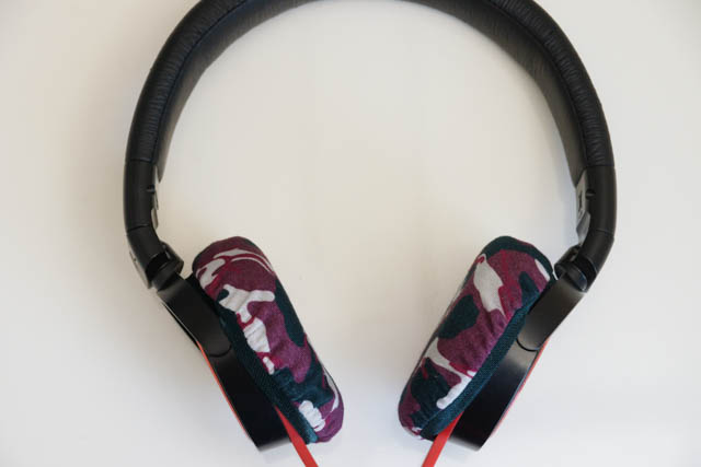 SONY MDR-ZX600의 이어패드에 대한 mimimamo의 대응