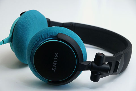 SONY MDR-ZX650의 이어패드에 대한 mimimamo의 대응
