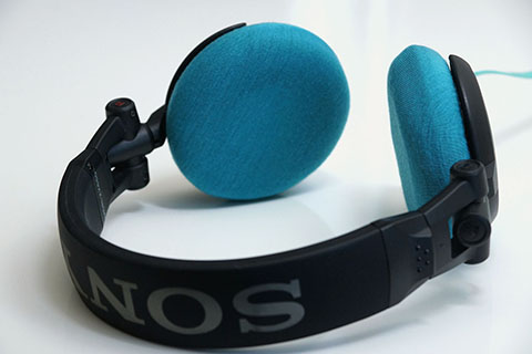 SONY MDR-ZX650의 이어패드에 대한 mimimamo의 대응