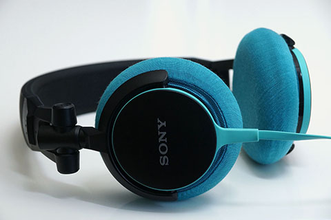 SONY MDR-ZX650의 이어패드에 대한 mimimamo의 대응