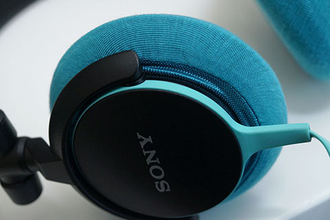 SONY MDR-ZX650의 이어패드에 대한 mimimamo의 대응