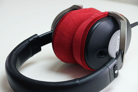 SONY MDR-ZX700의 이어패드에 대한 mimimamo의 대응