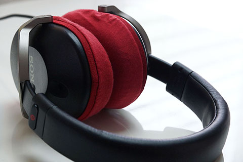 SONY MDR-ZX700의 이어패드에 대한 mimimamo의 대응