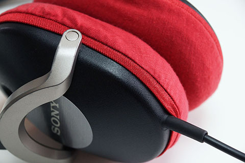 SONY MDR-ZX700의 이어패드에 대한 mimimamo의 대응