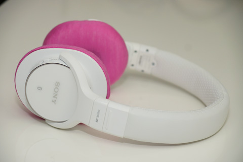 SONY MDR-ZX750BN의 이어패드에 대한 mimimamo의 대응