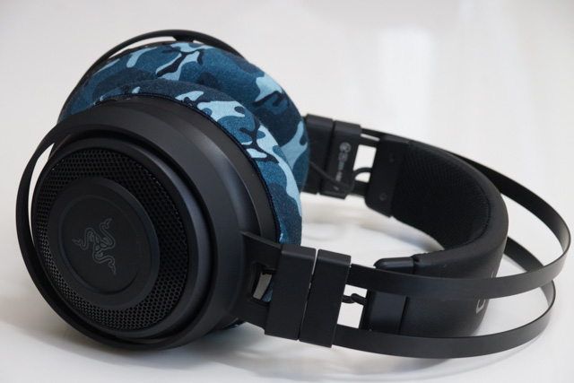 RAZER NARI의 이어패드에 대한 mimimamo의 대응