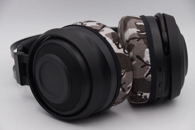 RAZER NARI ESSENTIAL의 이어패드에 대한 mimimamo의 대응