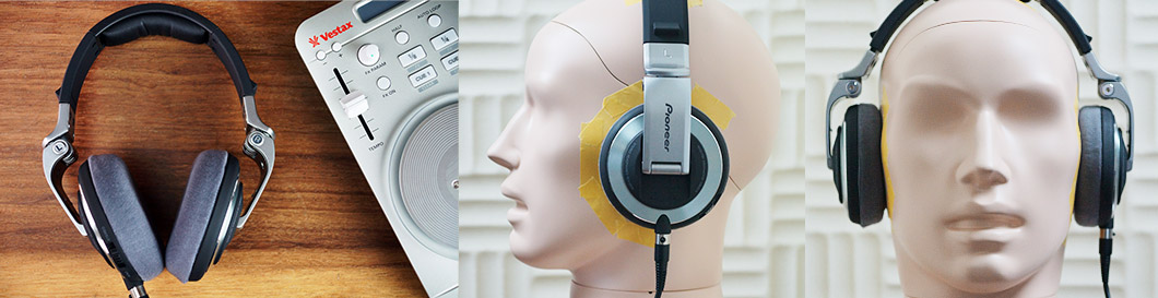 Pioneer HDJ-2000とダミーヘッド