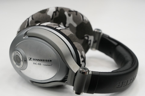 SENNHEISER PXC450의 이어패드에 대한 mimimamo의 대응