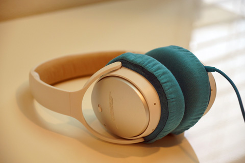 Bose QuietComfort25의 이어패드에 대한 mimimamo의 대응