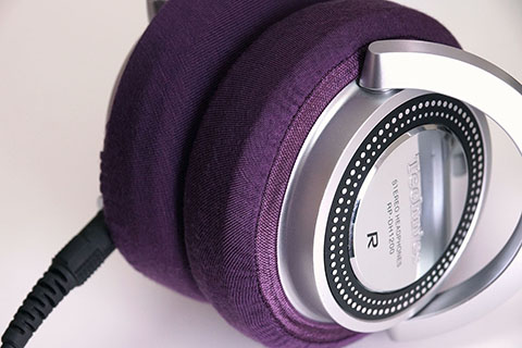 Technics RP-DH1200의 이어패드에 대한 mimimamo의 대응