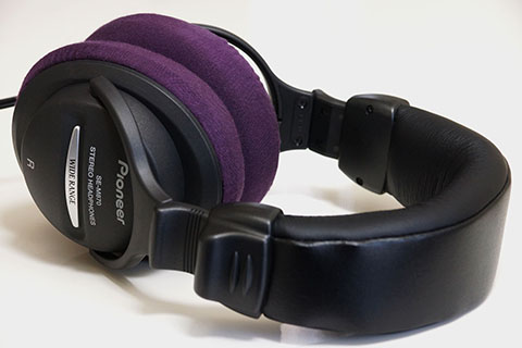 Pioneer SE-M870의 이어패드에 대한 mimimamo의 대응