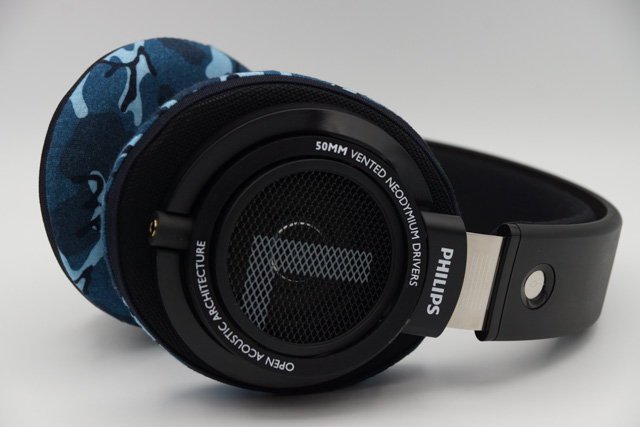 Philips SHP9500의 이어패드에 대한 mimimamo의 대응
