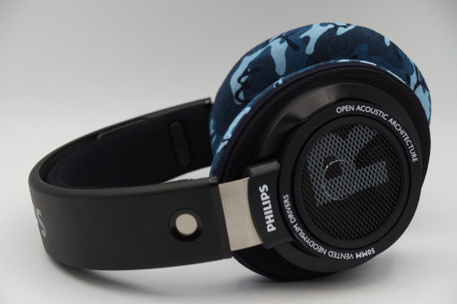 Philips SHP9500의 이어패드에 대한 mimimamo의 대응