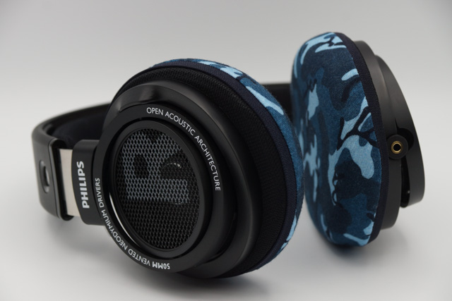 Philips SHP9500의 이어패드에 대한 mimimamo의 대응