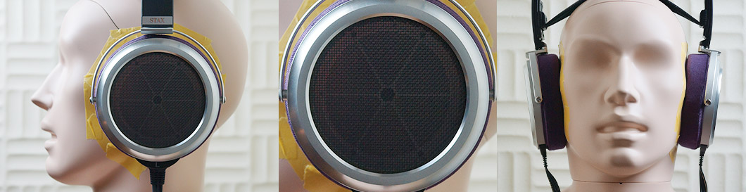 STAX SR-009とダミーヘッド