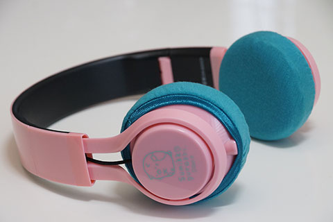 San-X Sumikkogurashi Bluetooth ワイヤレスヘッドホン의 이어패드에 대한 mimimamo의 대응