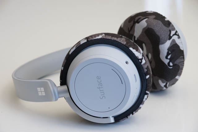 Microsoft Surface Headphones의 이어패드에 대한 mimimamo의 대응