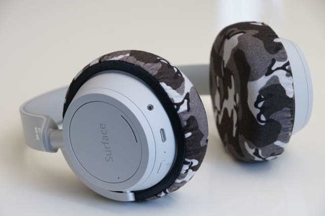 Microsoft Surface Headphones의 이어패드에 대한 mimimamo의 대응