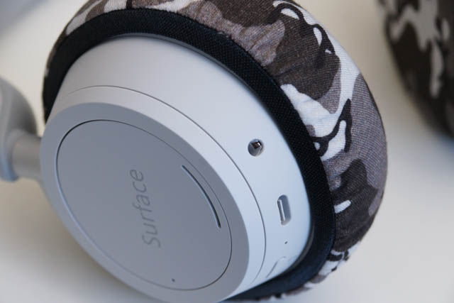 Microsoft Surface Headphones의 이어패드에 대한 mimimamo의 대응