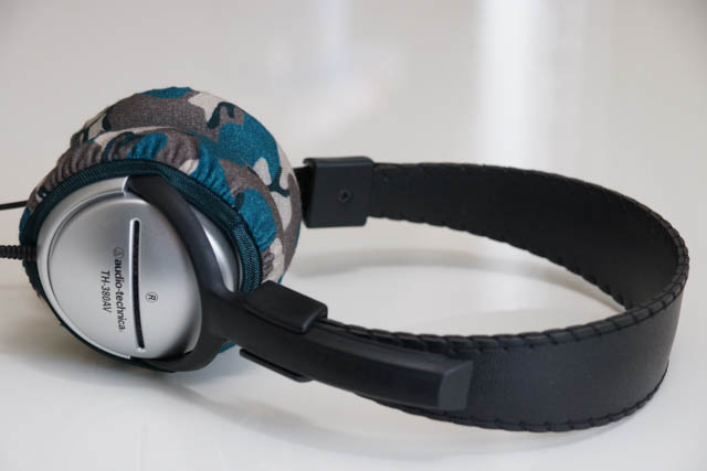 audio-technica TH-380AV의 이어패드에 대한 mimimamo의 대응