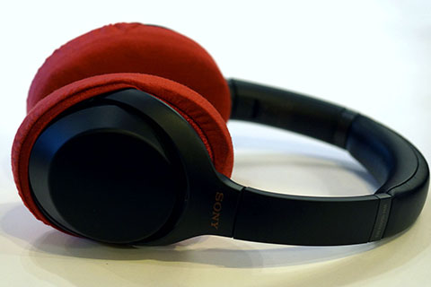 SONY WH-1000XM3의 이어패드에 대한 mimimamo의 대응