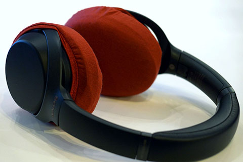 SONY WH-1000XM3의 이어패드에 대한 mimimamo의 대응