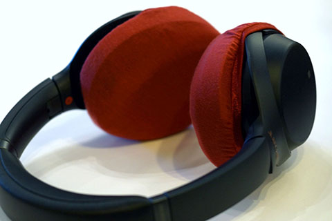 SONY WH-1000XM3의 이어패드에 대한 mimimamo의 대응