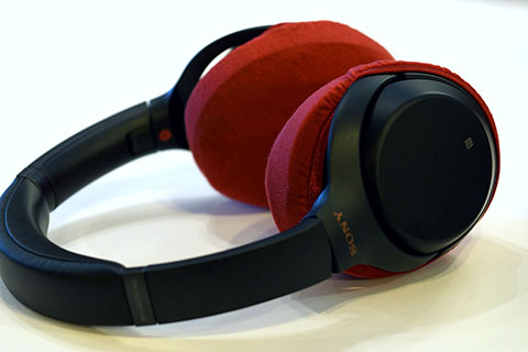 SONY WH-1000XM3의 이어패드에 대한 mimimamo의 대응